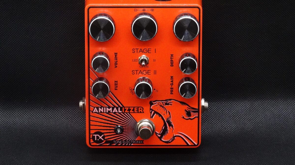 Animalizzer Fuzz Pedal for Guitar and Bass - Tone.electroniX