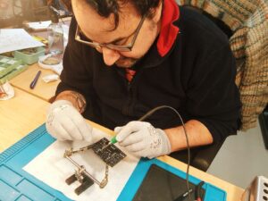 Ricardo building pedals fo you